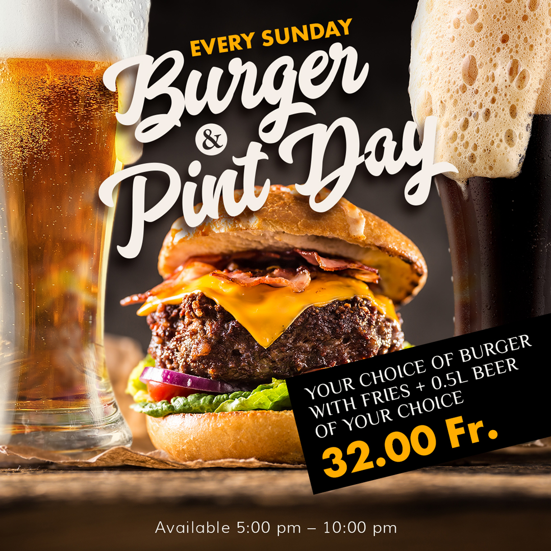 Burger & Pint Day